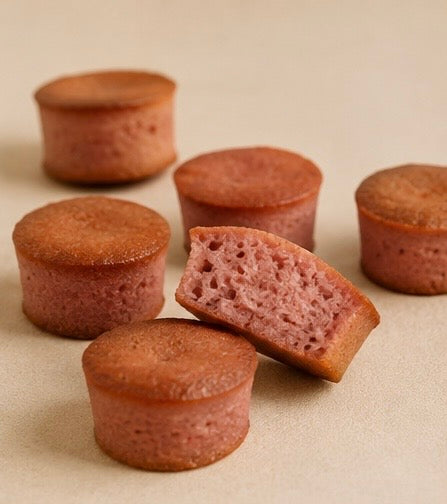 Financiers à la framboise – boîte de 250 g