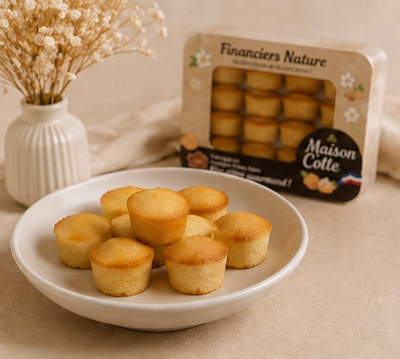 Financiers nature – boîte de 250 g