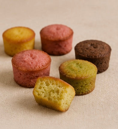 Assortiment de Financiers - boite de 250g sous atmosphère modifiée