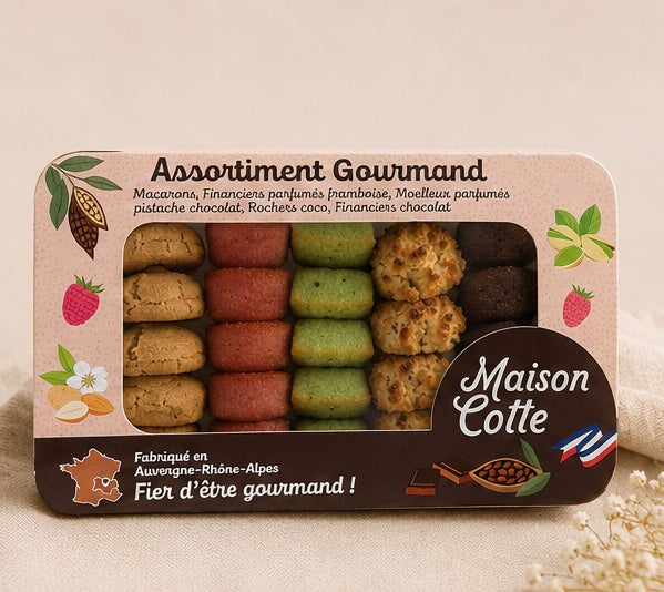 Assortiment Gourmand - boite de 350g sous atmosphère modifiée