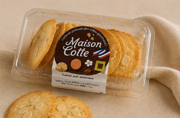 Tuiles aux amandes - boite de 180g