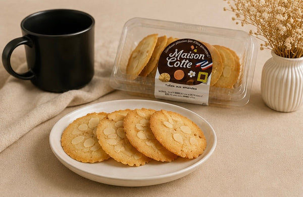 Tuiles aux amandes - boite de 180g