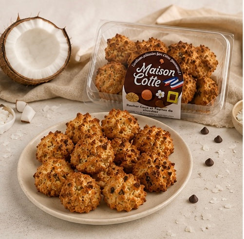 Rochers Coco & Pépites de Chocolat – Boîte de 250 g