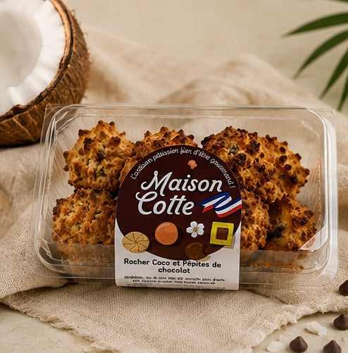Rochers Coco & Pépites de Chocolat – Boîte de 250 g